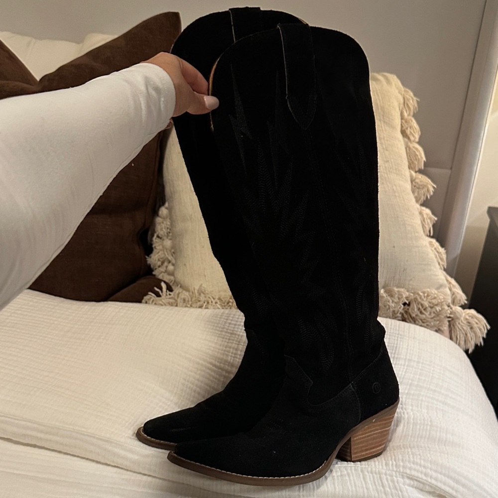 Dingo Black Western Boots